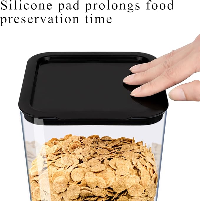 Cereal Dispenser Countertop, 5L Kitchen Organization Cereal Containers Storage - Image 4