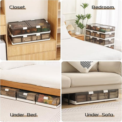 2-Pack Under Bed Storage Containers - Image 4