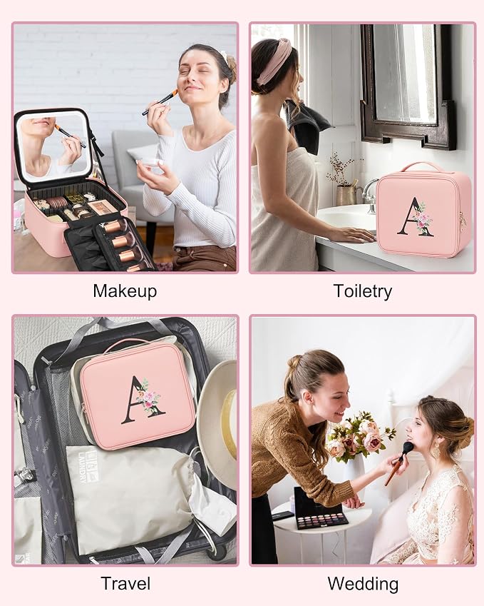 Relavel Initial Makeup Bag - Image 8
