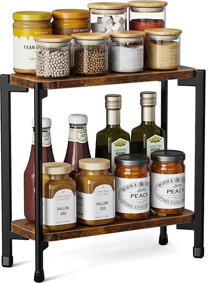 pickpiff 2 Tier Spice Rack Organizer by pickpiff