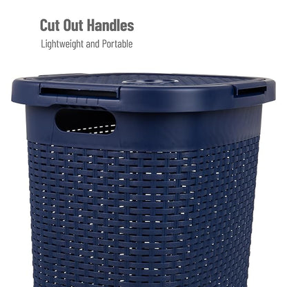 Mind Reader Slim Laundry Hamper - Image 4