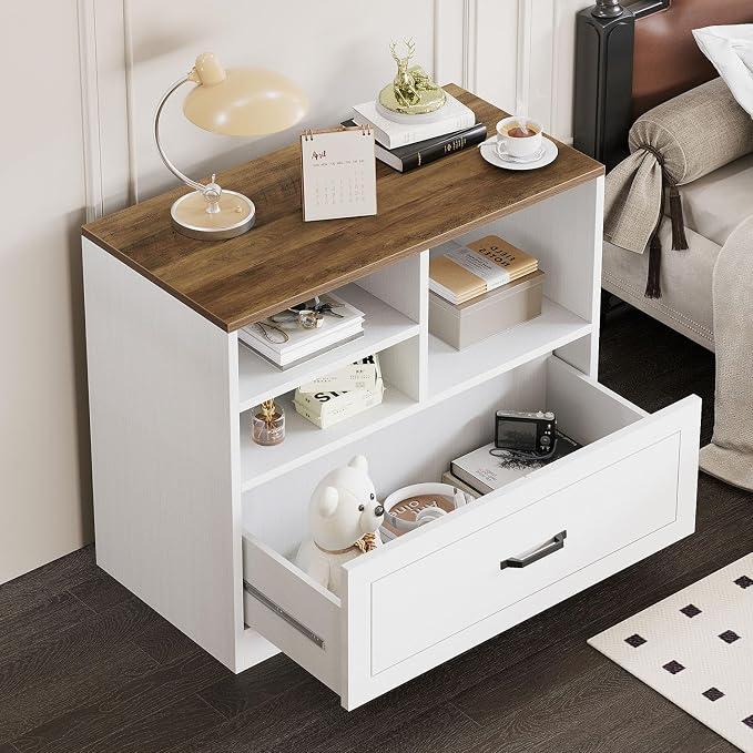 LVB Lateral File Cabinets for Home Office, Wood Filing Cabinet Drawers for - Image 9