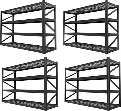8000 LBS Heavy Duty Garage Shelving, Adjustable Steel Shelving Unit Holds 2000 by LIJIUHOME
