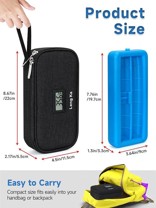 YOUSHARES Insulin Cooler Travel Case - Image 6