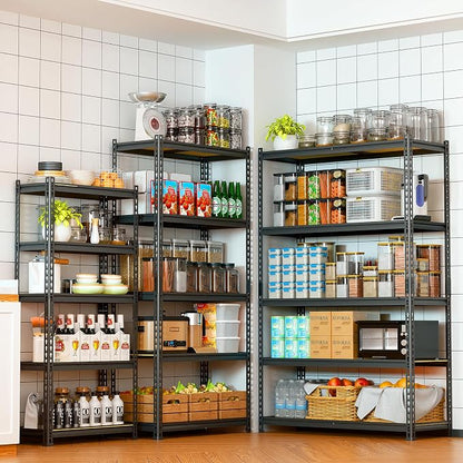LEVELEVE 5-Tier Storage Shelving Unit, - Image 2