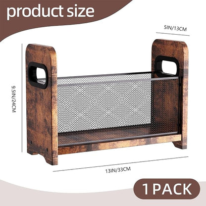 Wood Magazine Holder & Rack - Image 5