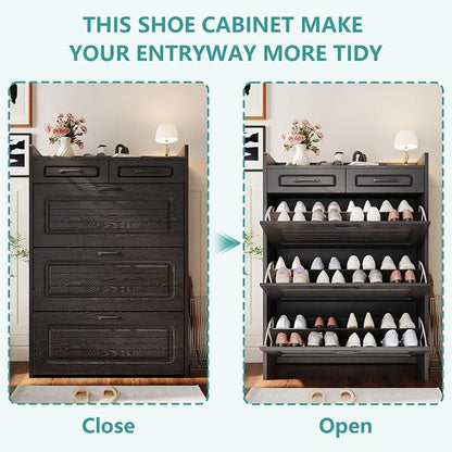 Shoe Cabinet Storage for Entryway - Image 5