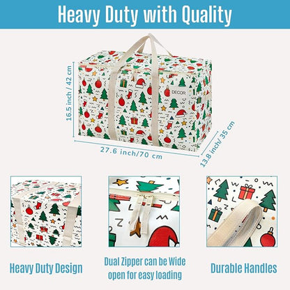 VENO 2 Pack Moving Bags and Large Christmas Storage Bins - Image 3