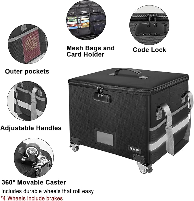 ENGPOW Fireproof Document Box - Image 4