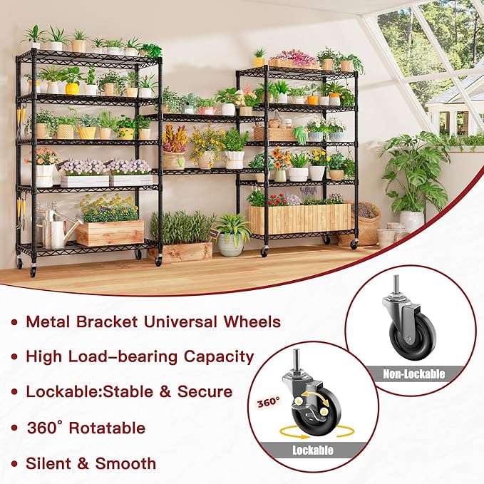 PrimeZone 6 Tier Wire Shelving - Image 7
