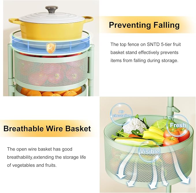 SNTD Fruit and Vegetable Basket Bowls - Image 4