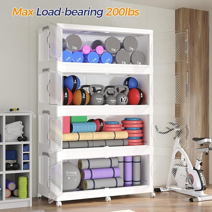 1200QT Extra Large Stackable Storage Bins - Image 8