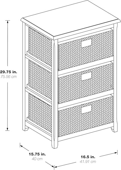 OSP Home Furnishings Seabrook Storage Tower - Image 3