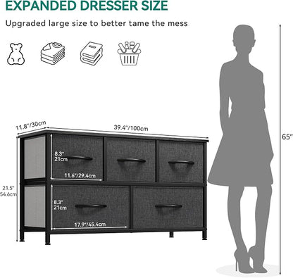 YITAHOME Dresser with 5 Drawers - Image 3