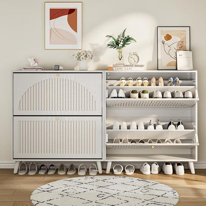 Fsbecl Shoe Storage Cabinet for Entryway - Image 9