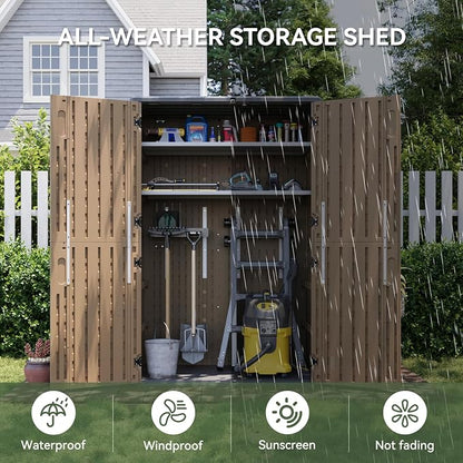 Aoxun Outdoor Storage Shed - Image 7