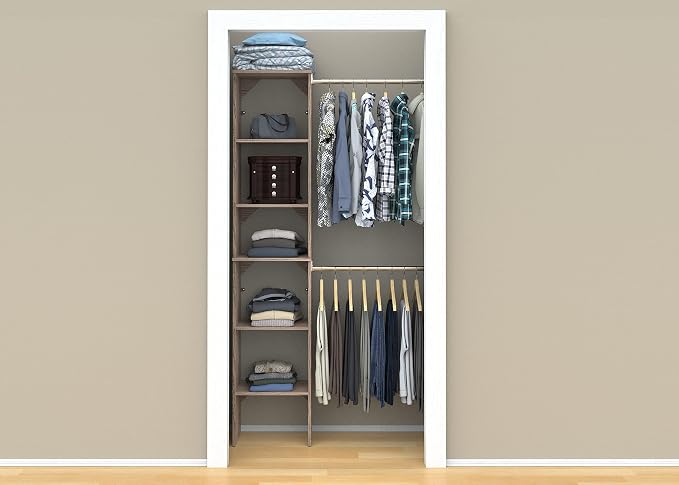 ClosetMaid SuiteSymphony Wood Closet Organizer Starter Kit - Image 8