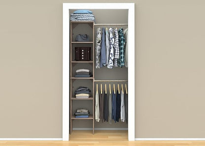 ClosetMaid SuiteSymphony Wood Closet Organizer Starter Kit - Image 8