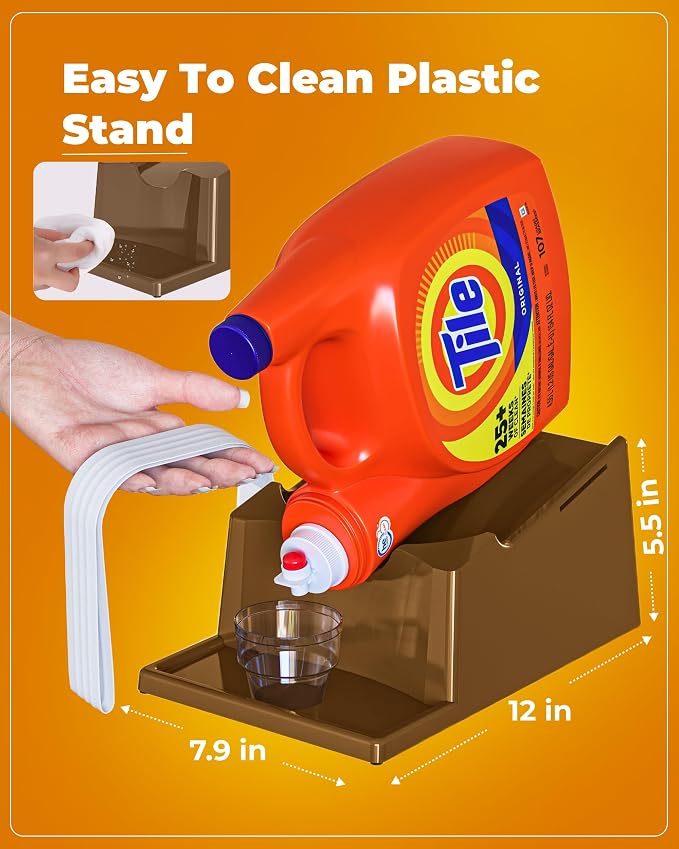 TidyFriend Laundry Detergent Holder Stand Organizer - Image 2