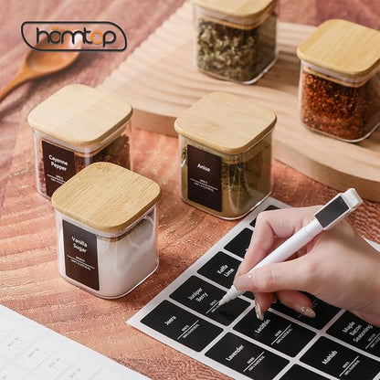 10Pcs 7oz Spice Jars Glass Container - Image 5
