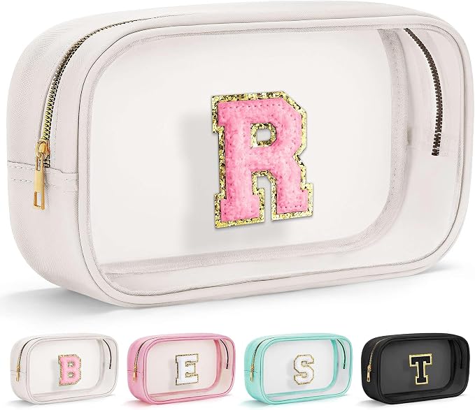 YOOLIFE Initial Make Up Bag Travel Toiletry Bag by YOOLIFE