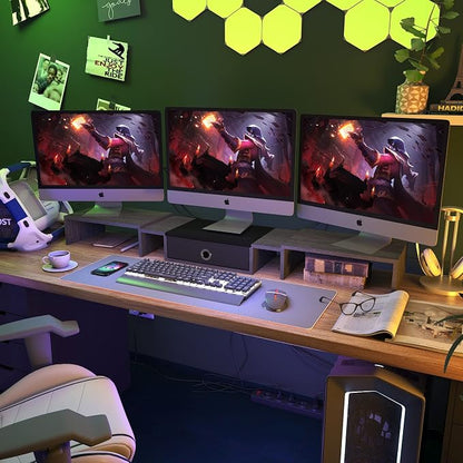 WESTREE Triple Dual Monitor Stand Riser - Image 5