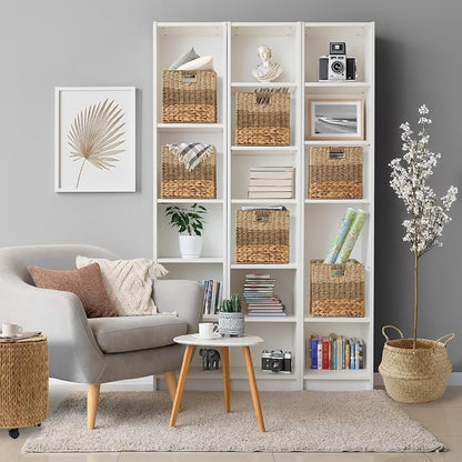 Casafield 13" x 13" Mixed Weave Storage Baskets, Natural - Image 2