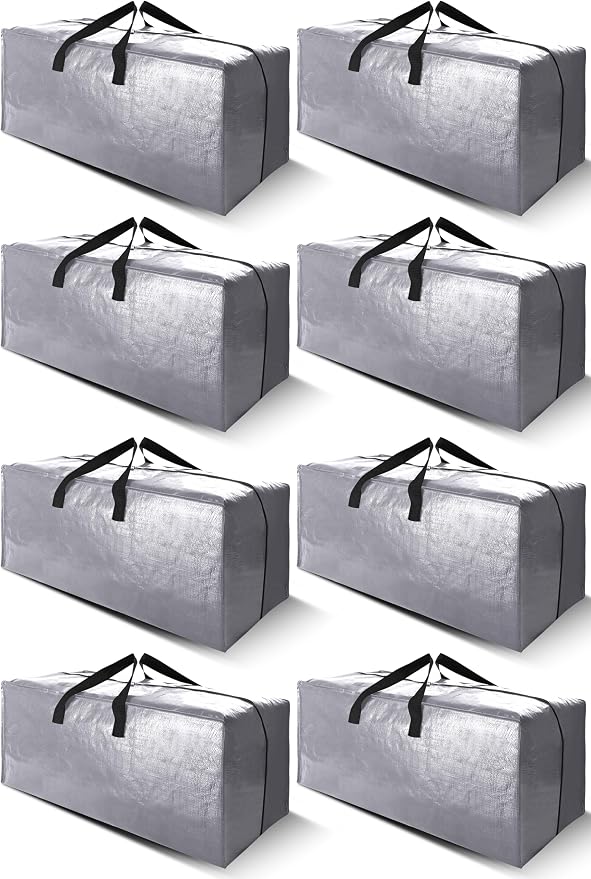 Cosy Family 8 Pack Heavy Duty Extra Large Moving Bags by Cosy+Family