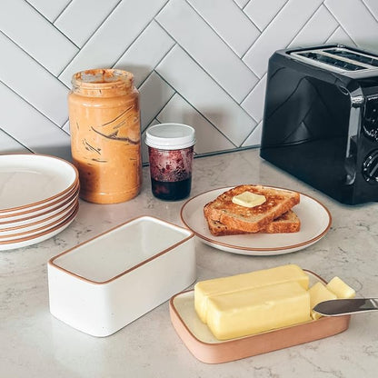 Mora Ceramic Two-in-One Butter Dish - Image 7
