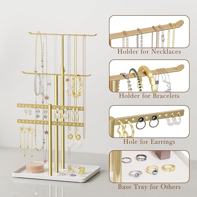 Jewelry Holder Organizer Stand - Image 5