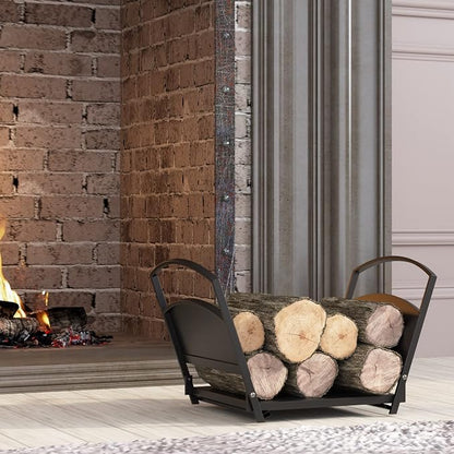 Fire Beauty Fireplace Log Holder Folding Firewood Rack, Stacking Rack, Storage - Image 4