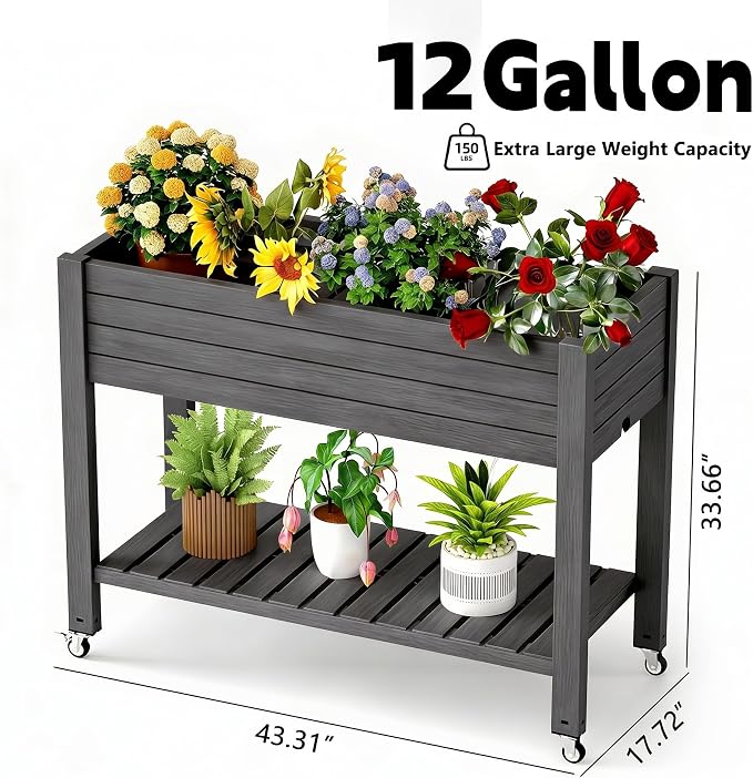 Elevated Raised Garden Bed - Image 2