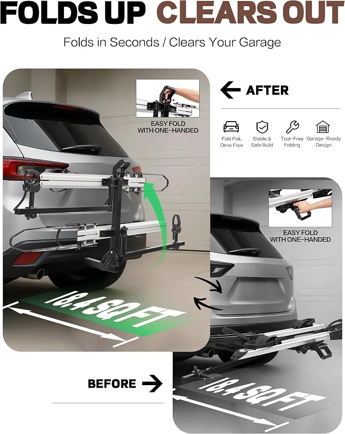 200 LBS. Hitch Mount Ebike Rack - Image 5