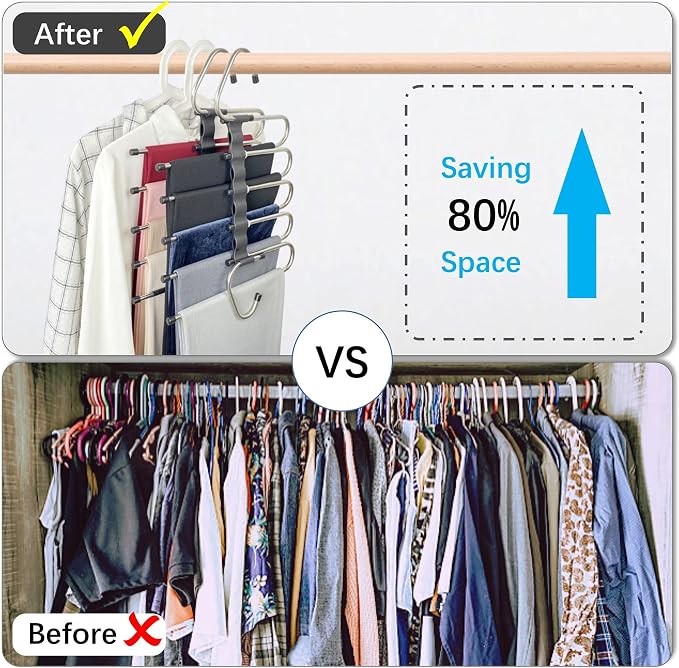 Magic Pants Hangers Space Saving - Image 2