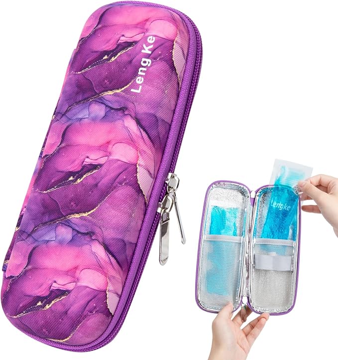 Leng Ke Upgraded Insulin Travel Case by Lengke