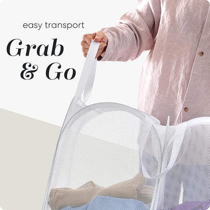 Handy Laundry Mesh Popup Hamper - Image 7