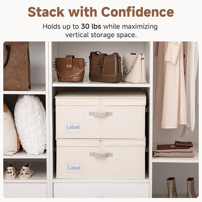 StorageWorks 55L Extra Large Fabric Storage Bins - Image 4