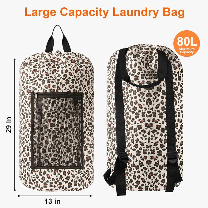Laundry Bag Backpack Durable Laundry Bag - Image 2