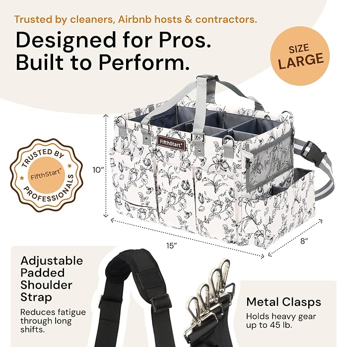 FifthStart Cleaning Caddy Organizer - Image 2