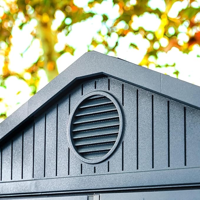 Keter Darwin 6x6 Ft All-Weather Storage Shed - Image 7