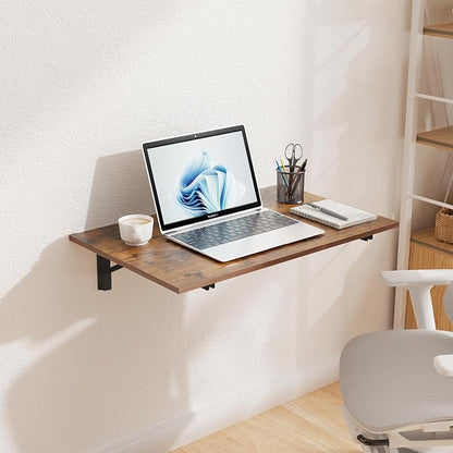 GOYLSER Wall Mounted Folding Table Floating Desk by GOYLSER