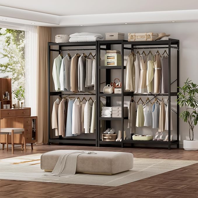 Homykic Bamboo Clothes Rack - Image 8