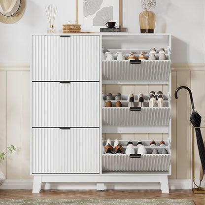 HUANLEGO Shoe Cabinet Storage for Entryway - Image 7