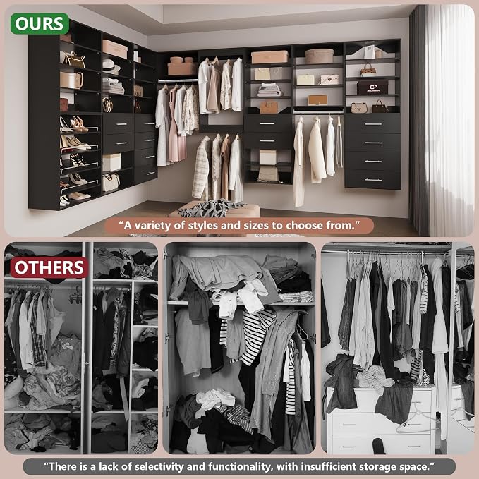4-Drawer Stackable Storage Organizer Unit - Image 5