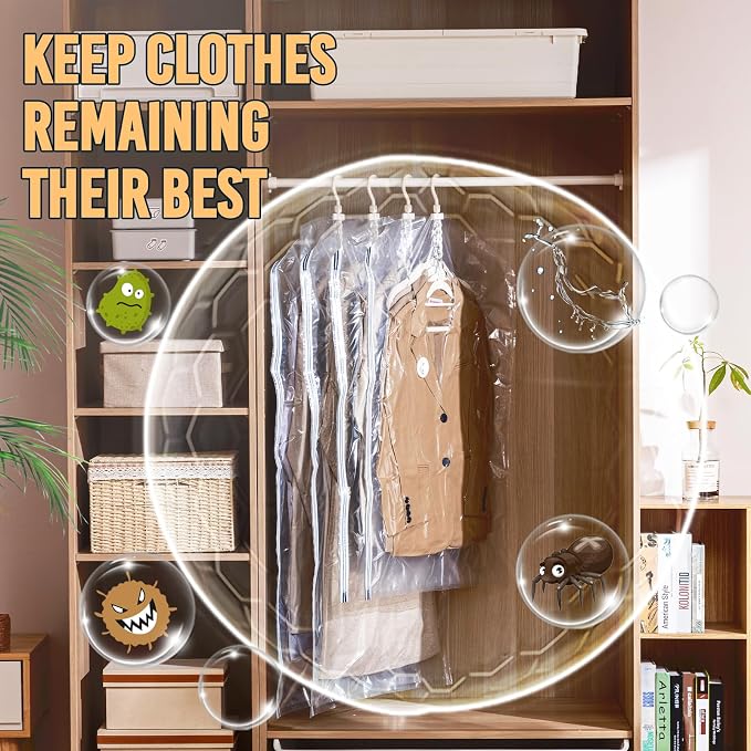 TAILI Hanging Vacuum Sealer Suction Space Saver Storage Bags - Image 4