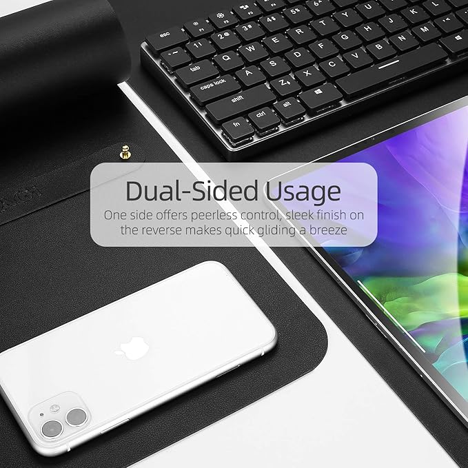 YSAGI Dual-Sided Desk Pad Protector, Desk Mat - Image 8