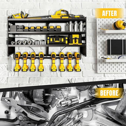 Heavy Duty Power Tool Organizer Wall Mount - Image 4