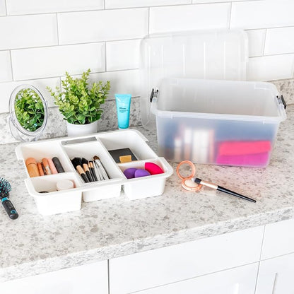 IRIS USA 18 QT Clear Storage Organizer - Image 5