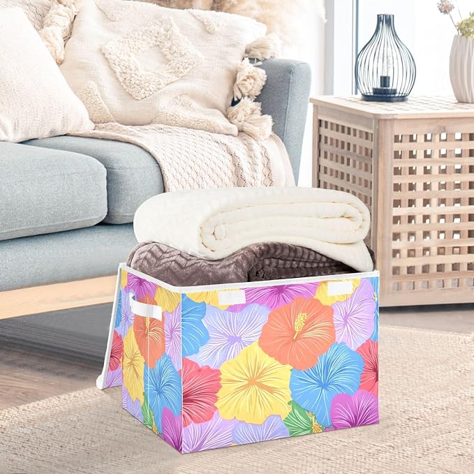 Storage Bins with Lids Storage Containers Storage Box with Handles Storage - Image 6