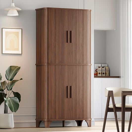 Decofy 69" Tall Kitchen Pantry Storage Cabinet by Decofy